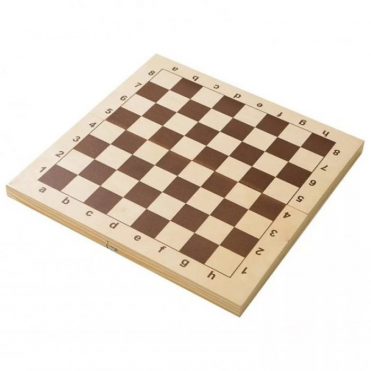 Доска шахматная Обиходная деревянная 10019594